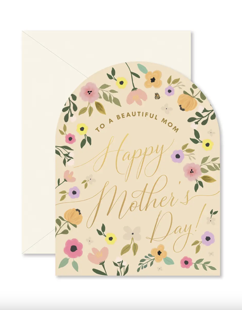 Ginger P. Designs Arch Beautiful Mother's Day Floral Card