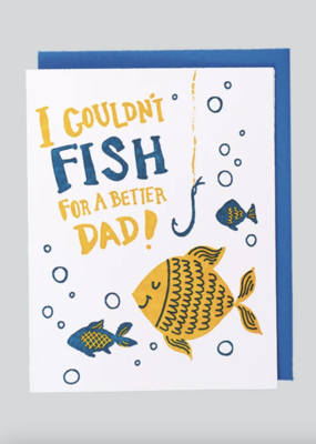 Folio Press & Paperie Fish For A Dad Father's Day Card