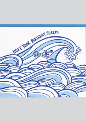 Folio Press & Paperie Hope Your Birthday Shreds Card