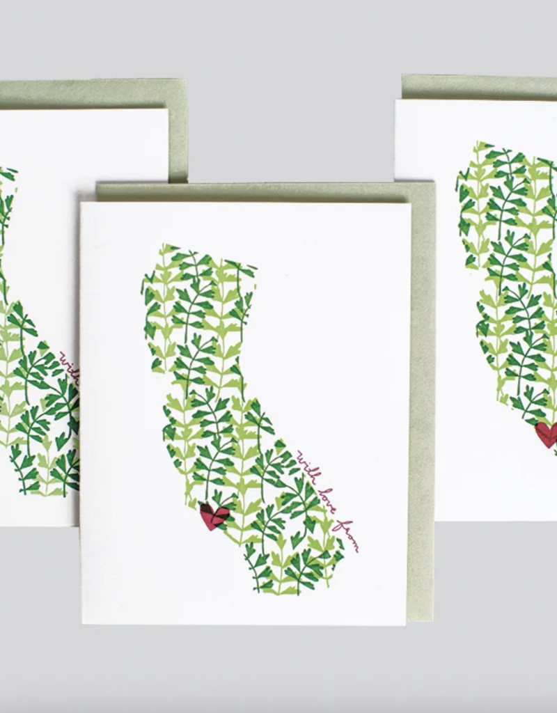 Folio Press & Paperie With Love From California Card-San Francisco