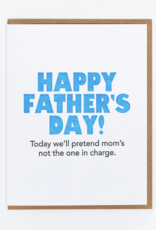 Lady Pilot Letterpress Not Mom Father's Day