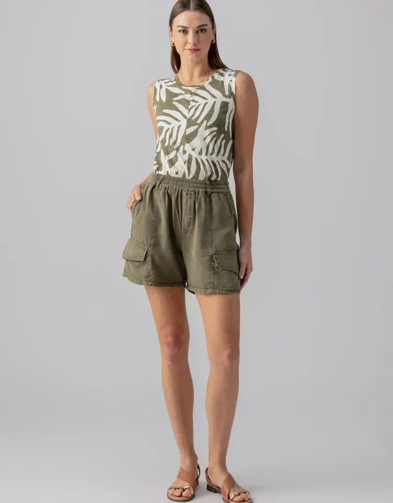 Sanctuary Relaxed Rebel Short Burnt Olive