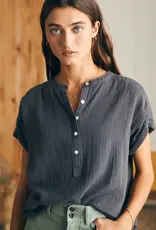 Faherty Dream Cotton Gauze Desmond Top