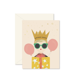 Ginger P. Designs Birthday Queen Greeting Card