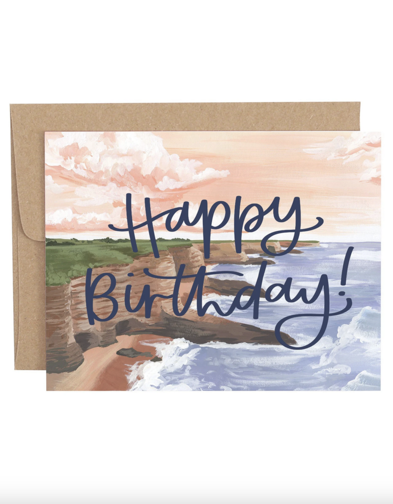Coastal Birthday Card