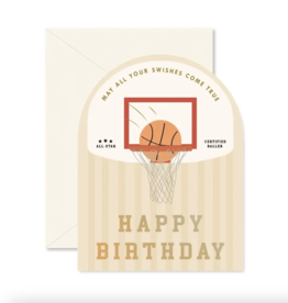 Ginger P. Designs Baller Birthday Arch Greeting Card