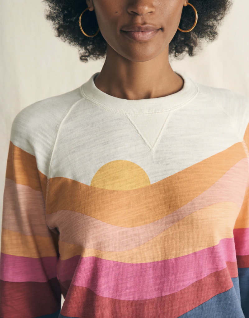 Faherty Sunwashed Slub Crewneck