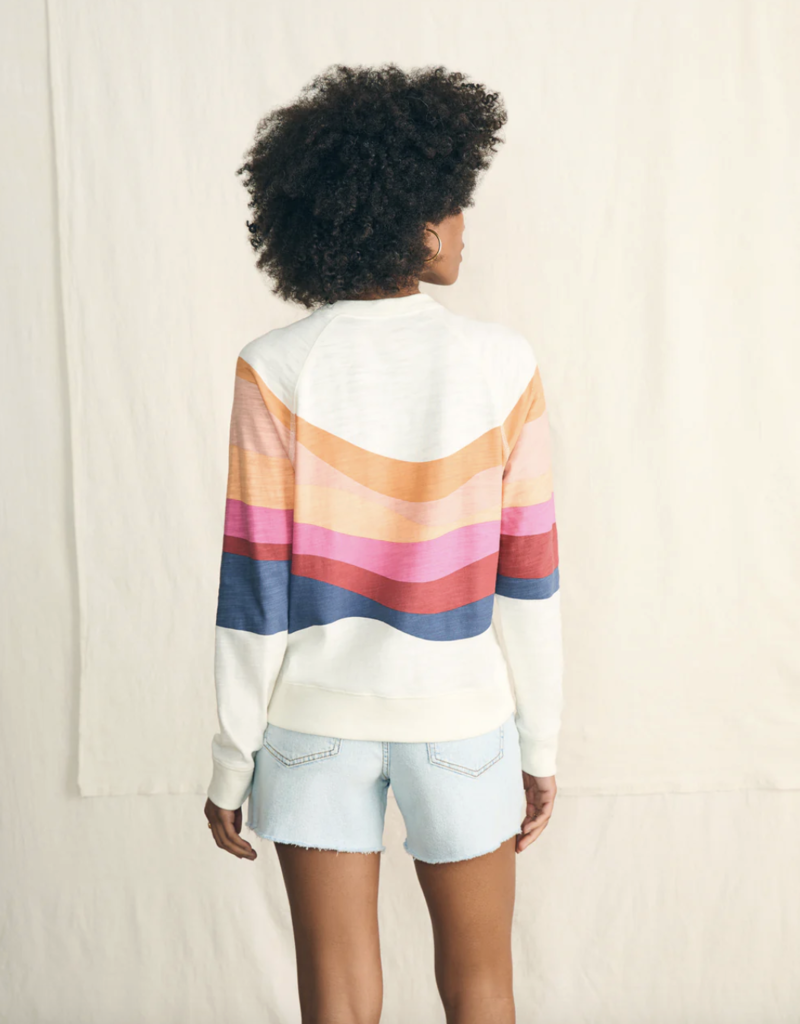 Faherty Sunwashed Slub Crewneck