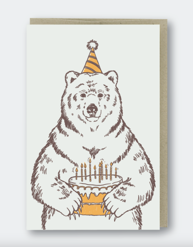 Pike Street Press Grizzly Bear Birthday