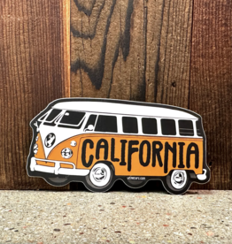 Local Notion VW Bus California Sticker