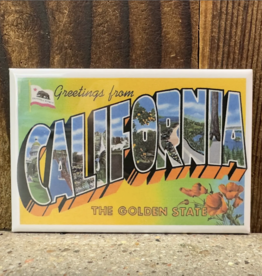 Local Notion Greetings from California Magnet