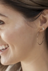 Classic Round Hoops Small - Sterling Silver