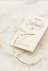 Classic Round Hoops Small - Sterling Silver