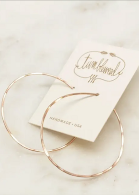 Classic Round Hoops Small - Sterling Silver