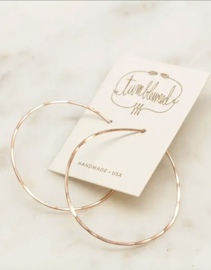 Classic Round Hoops Small - Sterling Silver