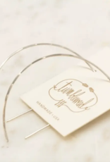 Half Circle Hoop-14k Gold Fill M