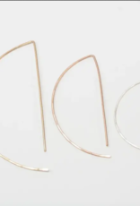 Half Circle Hoop-14k Gold Fill M