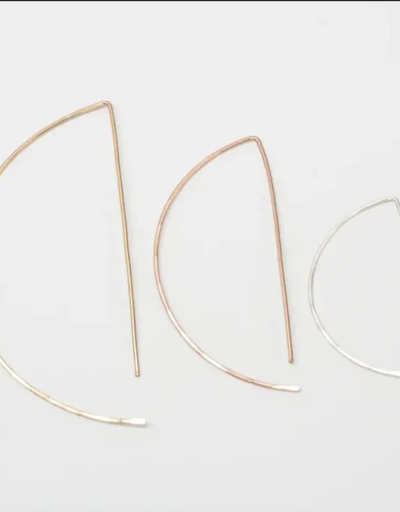 Half Circle Hoop-14k Gold Fill M
