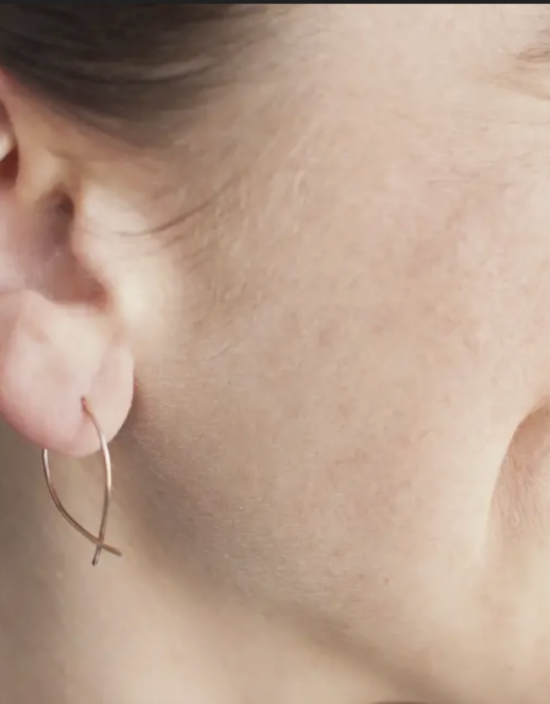 Twist Hoop-14k Gold Fill XS