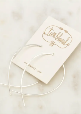 Twist Hoop- 14k Gold Fill L