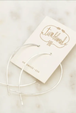 Twist Hoop-14k Gold Fill S