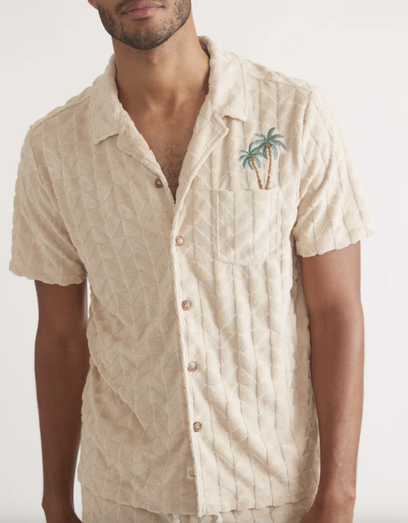 Marine Layer Archive Terry Resort Shirt