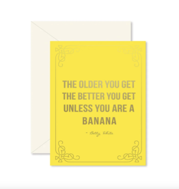 Ginger P. Designs Birthday Banana Card