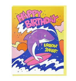 Lucky Horse Press Lookin Sharp Birthday Shark