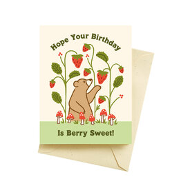 Seltzer Berry Bears Birthday Card