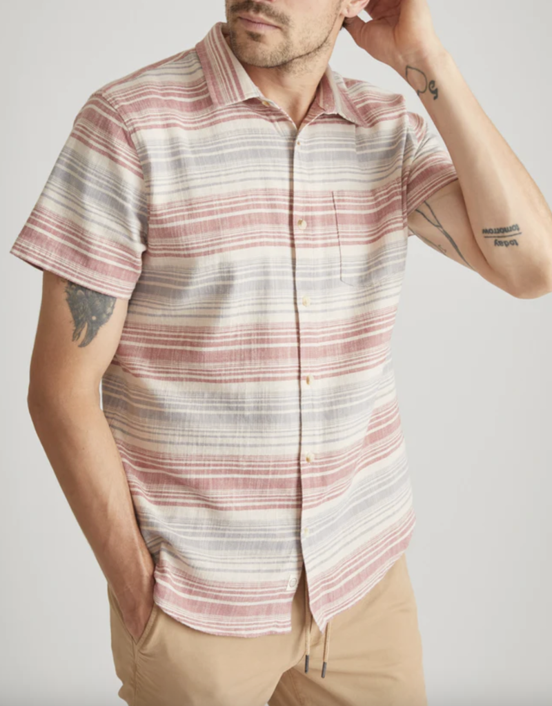 Marine Layer Classic Stretch Selvage Short Sleeve Shirt