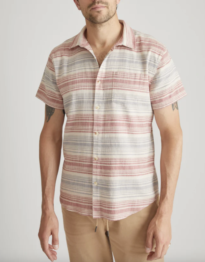 Marine Layer Classic Stretch Selvage Short Sleeve Shirt