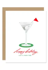 Maddon and Co Golf Par-Tee Birthday Card