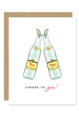 Maddon and Co Topo Cheers to You Card