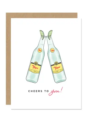 Maddon and Co Topo Cheers to You Card