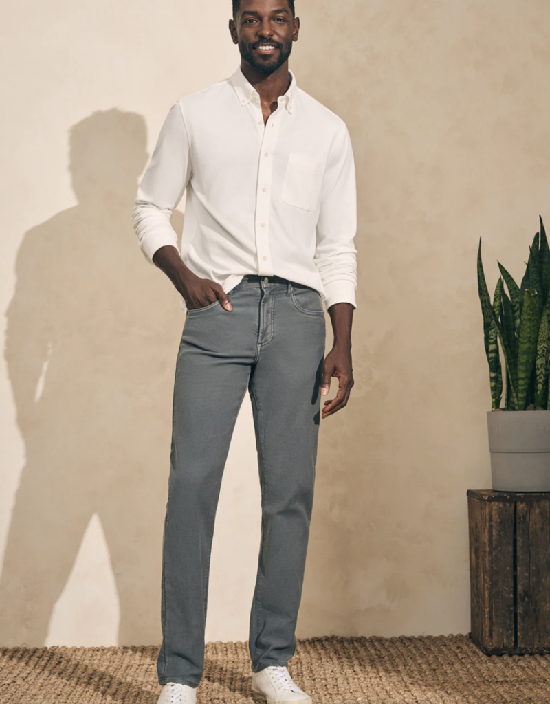 Faherty Stretch Terry 5 Pocket Pant