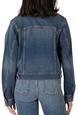 Kut from the Kloth Julia Crop Jacket W/Drop Shoulder