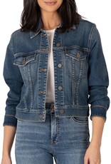 Kut from the Kloth Julia Crop Jacket W/Drop Shoulder