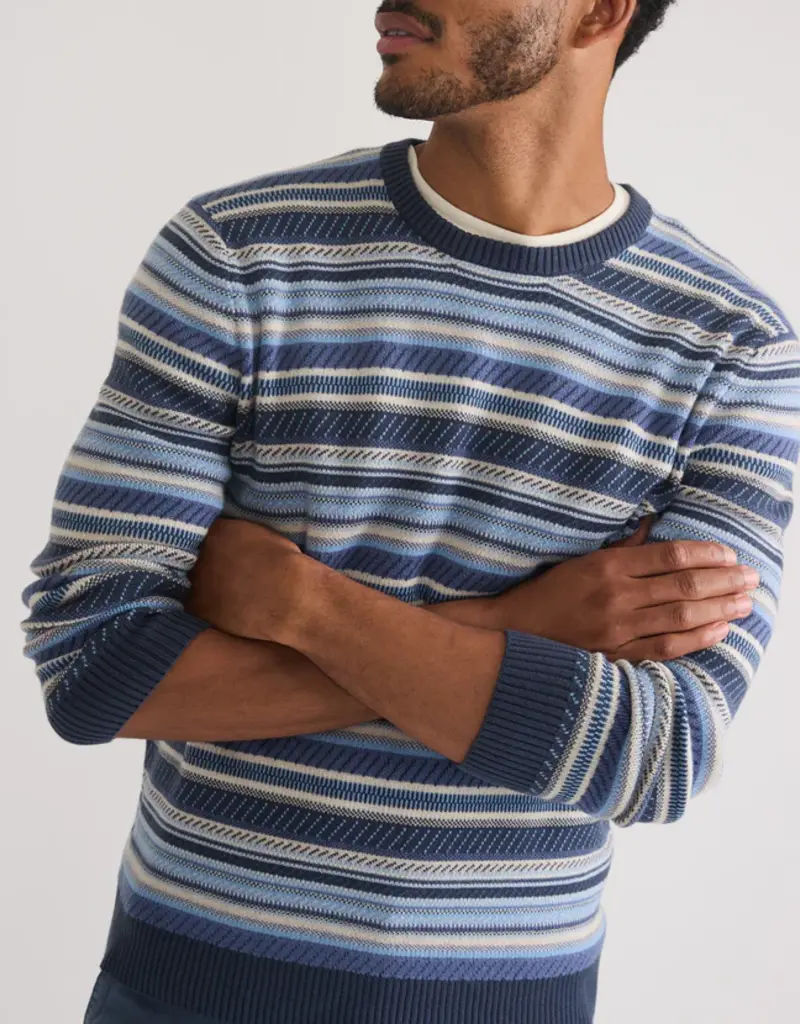 Marine Layer Reed Jacquard  Sweater