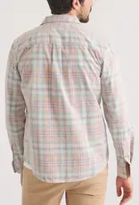 Marine Layer Lightweight Plaid Corduroy Shirt