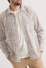 Marine Layer Lightweight Plaid Corduroy Shirt