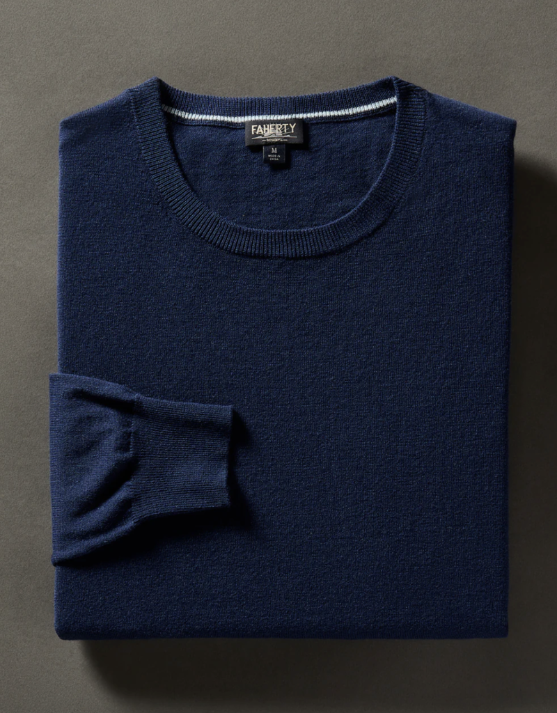 Faherty Movement Crewneck Sweater