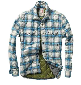 Relwen Quilted Flannel Shirtjacket