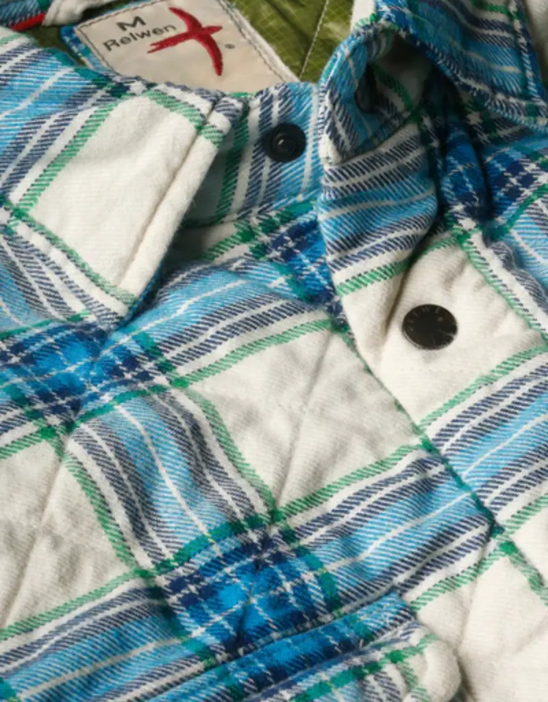 Relwen Quilted Flannel Shirtjacket