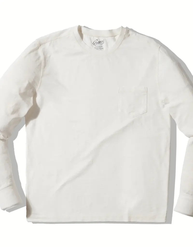Grayers Hewitt Garment Dyed Pocket Tee