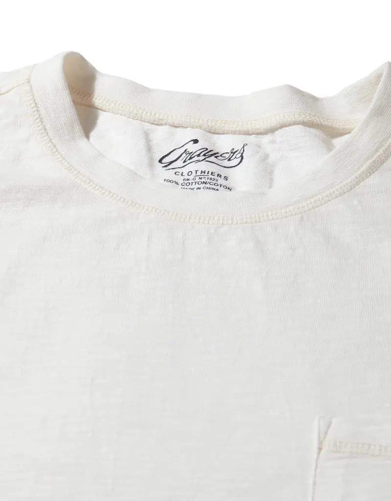 Grayers Hewitt Garment Dyed Pocket Tee