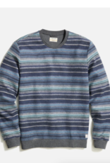 Marine Layer Fleece Out Stripe Crewneck