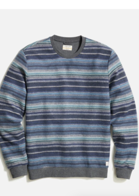 Marine Layer Fleece Out Stripe Crewneck