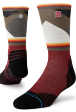 Stance Jimmy Chin Mid Wool Crew-Red L