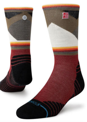 Stance Jimmy Chin Mid Wool Crew-Red L