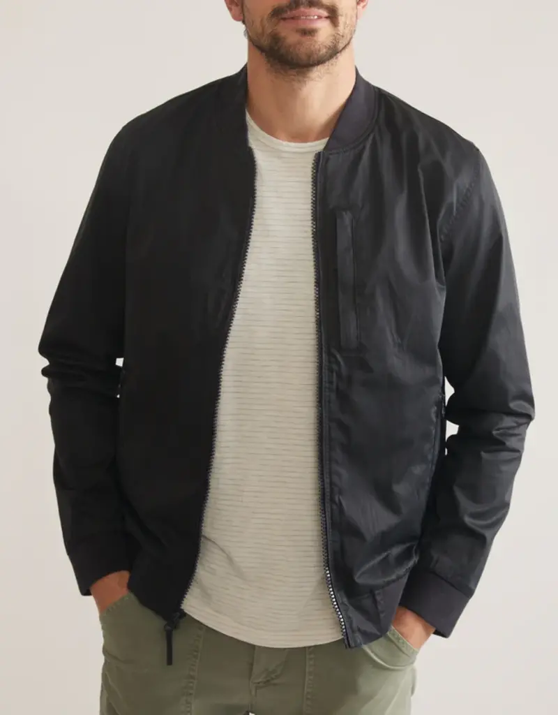 Marine Layer Rossland Wax Canvas Bomber